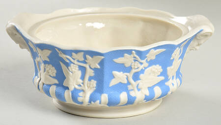 Parian Ware Sauce Boat No Lid