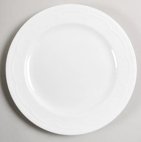 Beaded Scroll Salad Plate