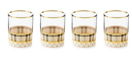 Tartan Mocha (Enamelware) Tumbler Glassware