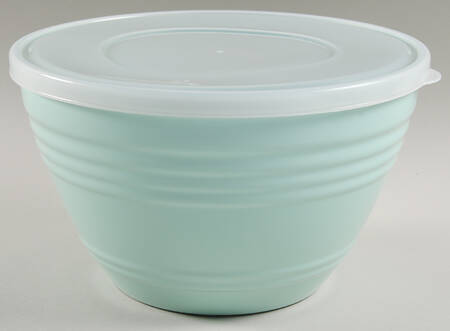 Hoyt-Martha Blue 8" Mixing Bowl & Plastic Lid (MB8 & MB8PL)