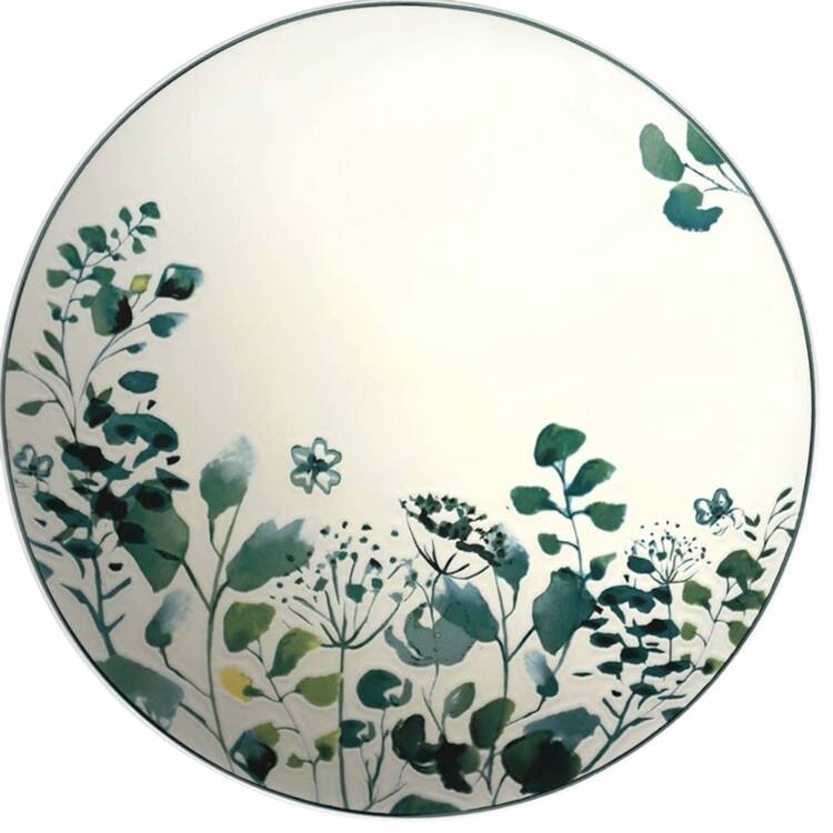 Oxalis Salad/Dessert Plate