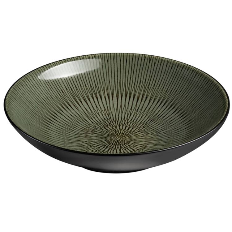 Hypnose-Kaki (Green) 8" Individual Pasta Bowl