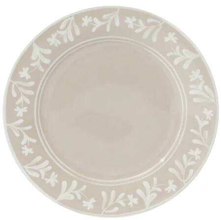 Maiden Crown-White on Various Colors Dinner Plate