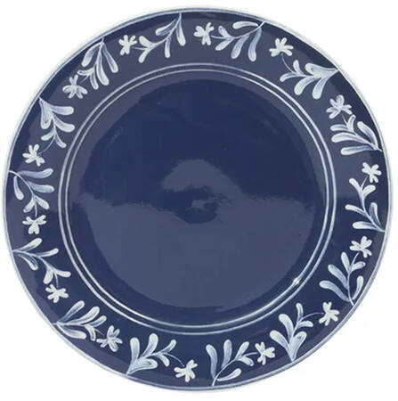 Maiden Crown-White on Various Colors Dinner Plate