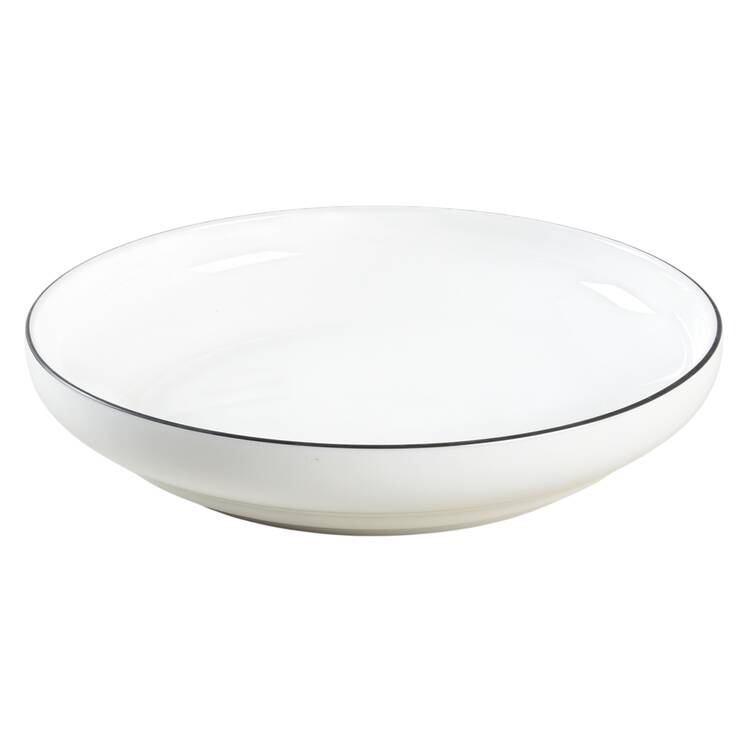 Sloane Black 8" Individual Pasta Bowl