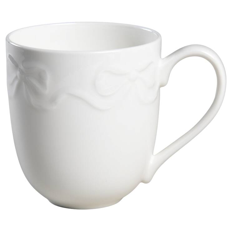 Embossed Bow Mug