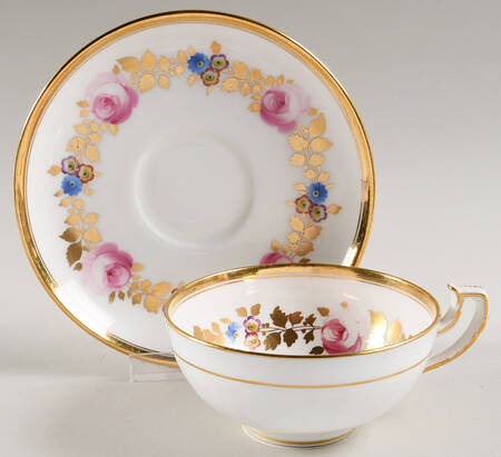 H2898 Flat Cup & Saucer Set by Minton