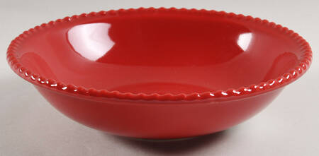 Perola Red Soup/Cereal Bowl