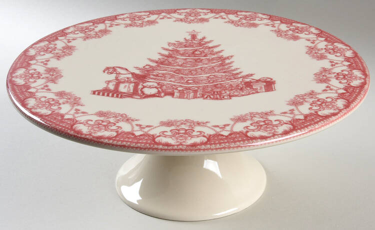 M2A73 10" Diameter Pedestal Cake Stand