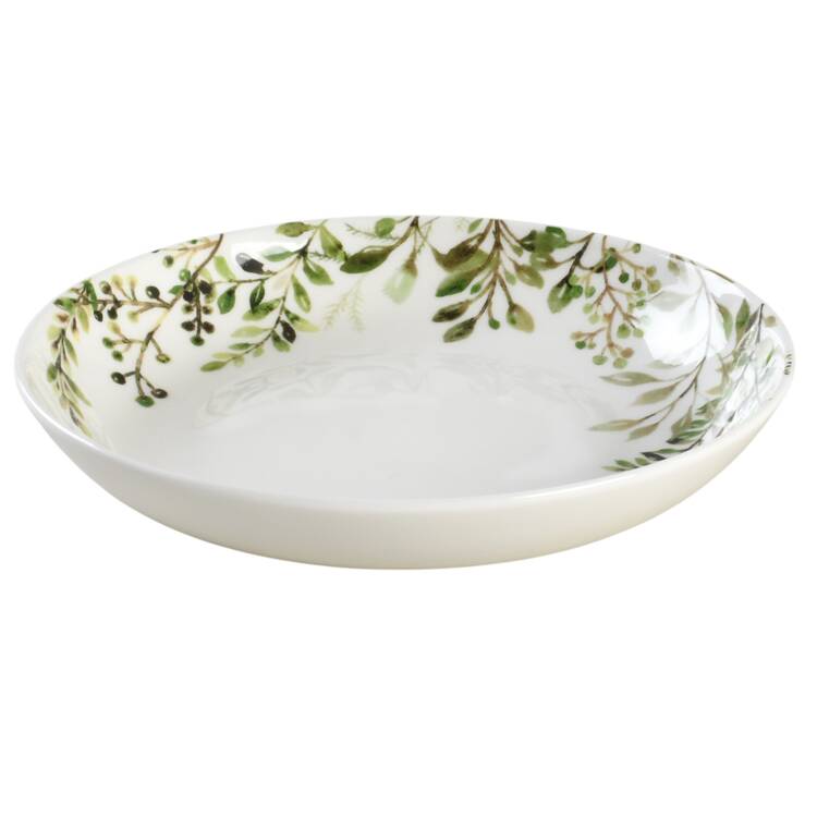Tivoli Green 8" Individual Pasta Bowl