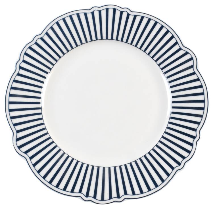 Josephine Navy Blue Salad Plate
