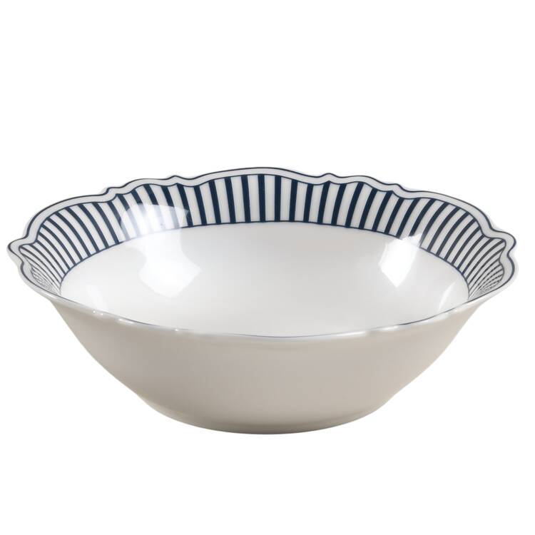 Josephine Navy Blue Soup/Cereal Bowl