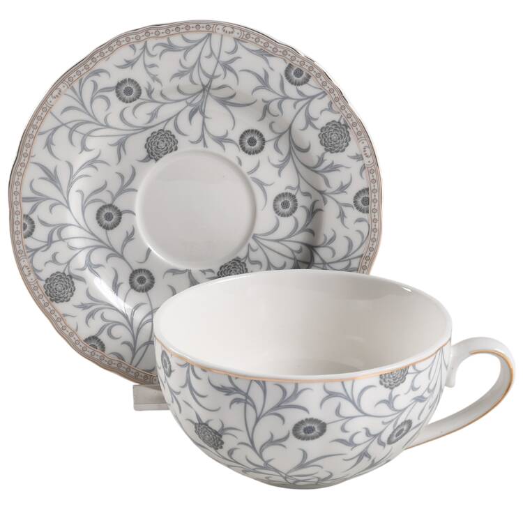 MO51 Flat Cup & Saucer Set