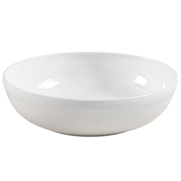 Embossed Rope 8" Individual Pasta Bowl