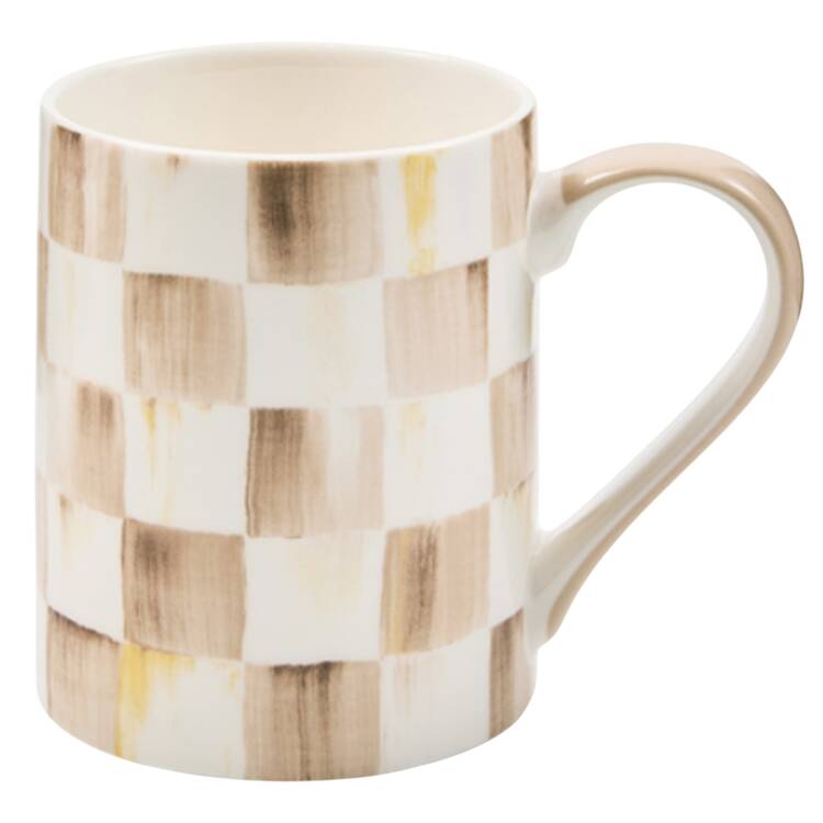 Mocha Check (Ceramic) Mug