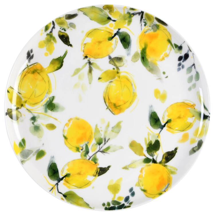 Lemon Drop Salad Plate