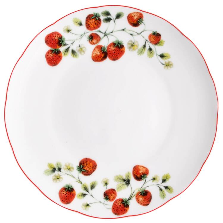 Strawberry Blossom Dinner Plate