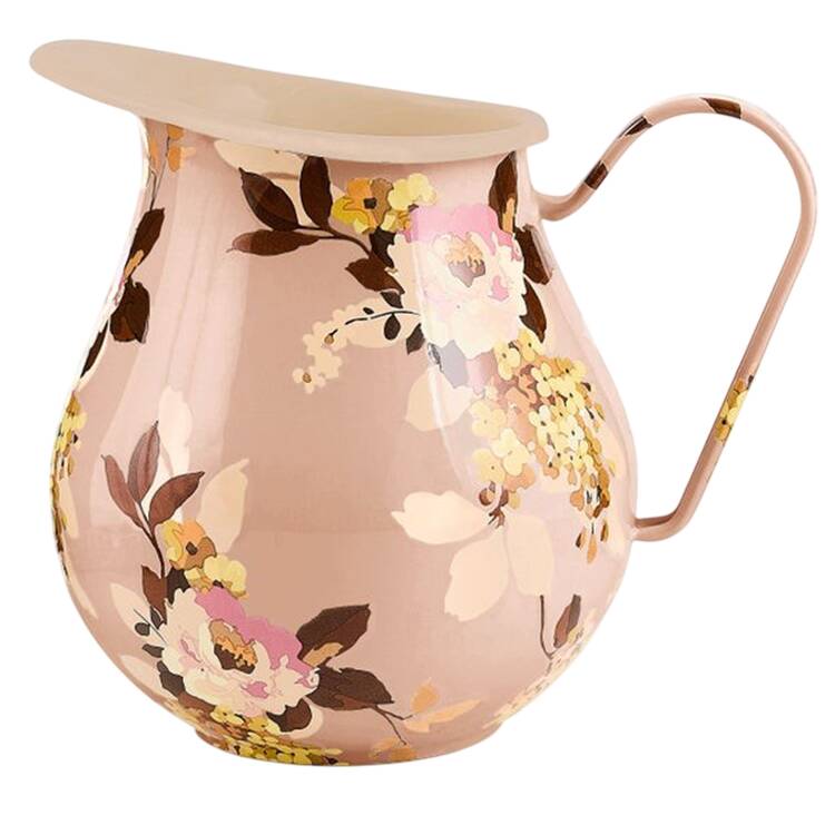Wild Rose  Mauve (Enamelware) 96 Oz Pitcher