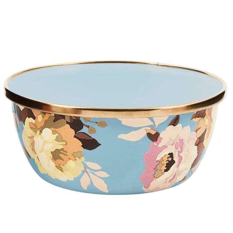 Wild Rose Slate (Enamelware) Spice Cellar-Pinch Bowl