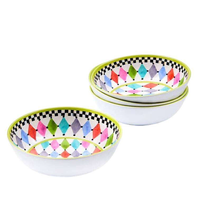 Palm Springs (Melamine) 7" All Purpose Bowl
