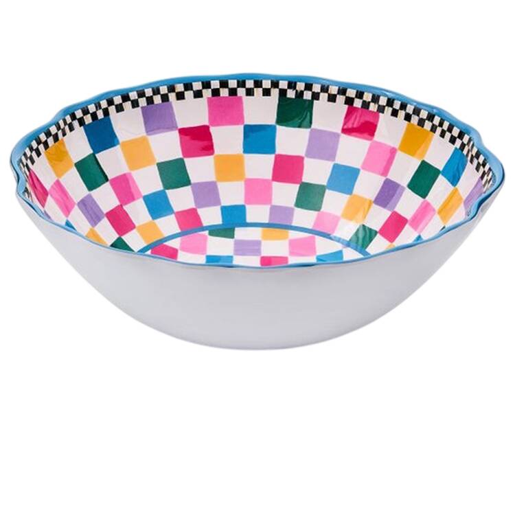 Jamboree (Melamine) 12" Large Salad Serving Bowl