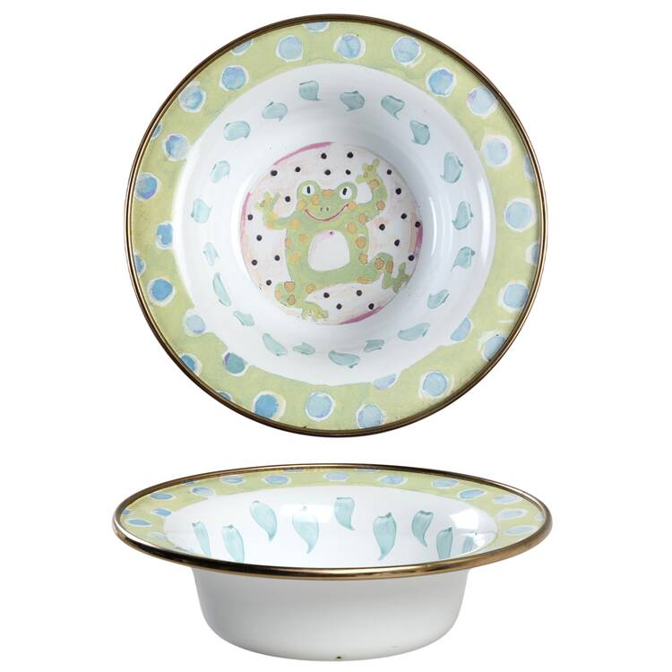 MAC8 Enamel Child's Bowl