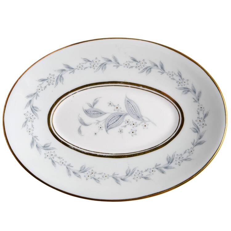 Morning Mist (Smooth) Underplate for Gravy Boat