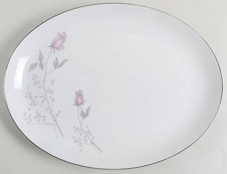Mon Amour 16" Oval Serving Platter