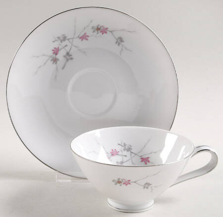 Arlene Footed Cup & Saucer Set