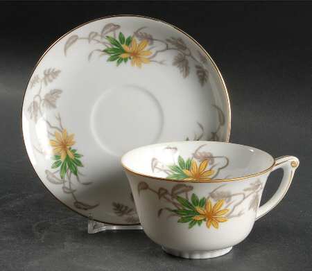 Avalon Flat Cup & Saucer Set