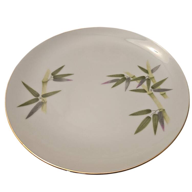 Spring Bamboo Coupe Salad Plate