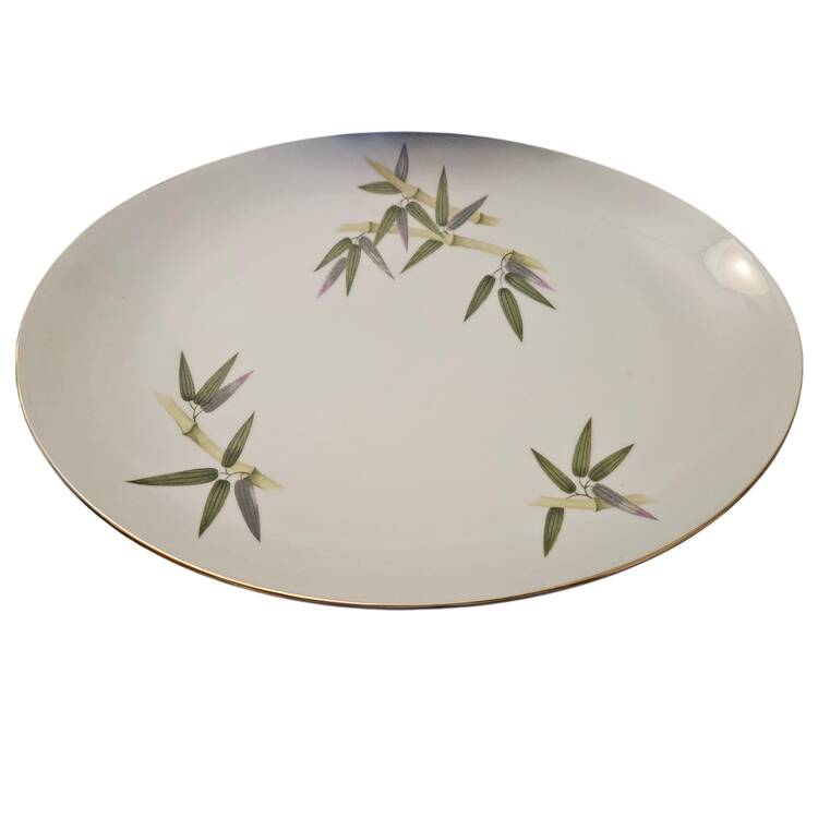 Spring Bamboo 12" Oval Serving Platter