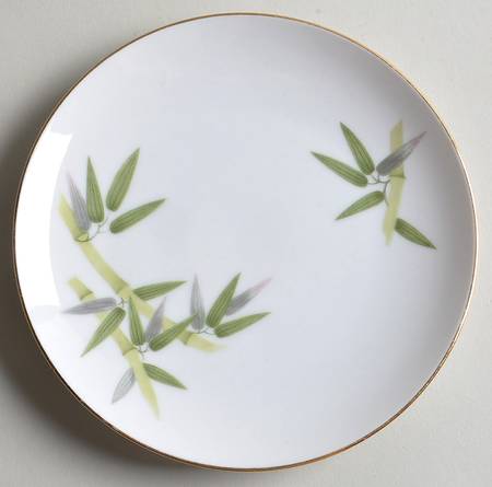 Spring Bamboo Coupe Bread & Butter Plate