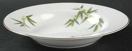 Spring Bamboo Rim Soup Bowl