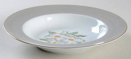 Dogwood Rim Soup Bowl