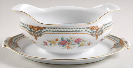 Fiesta Gravy Boat with Attached Underplate