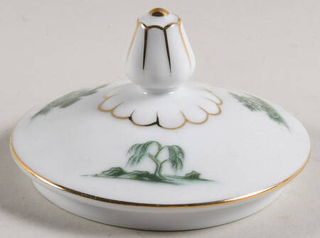 Green Willow Lid for Sugar Bowl