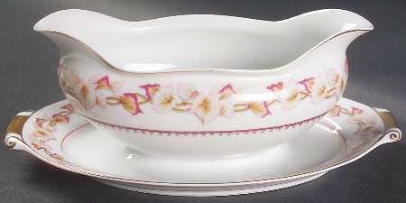 Hartford Gravy Boat with Attached Underplate
