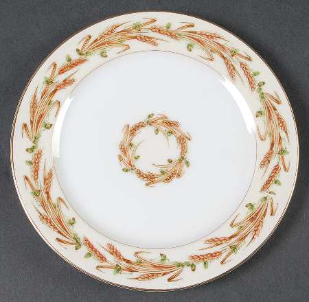 Harvest Bread & Butter Plate