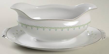 La Salle Gravy Boat with Attached Underplate