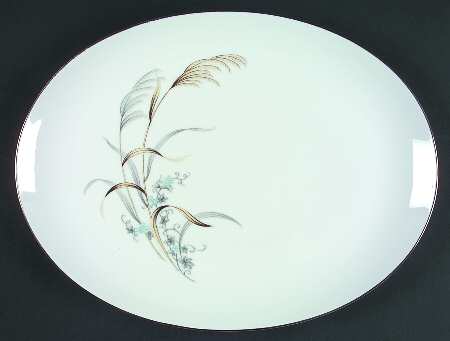 Laura 14" Oval Serving Platter