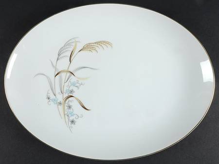 Laura 12" Oval Serving Platter