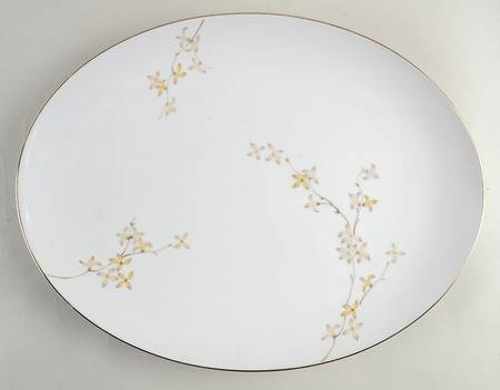 Lucille 16" Oval Serving Platter