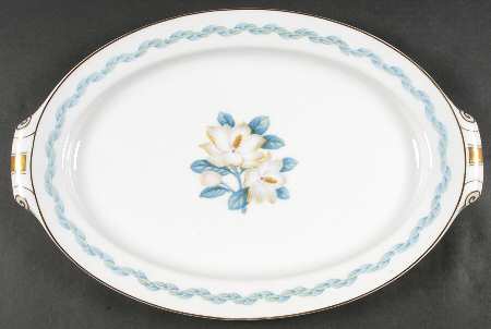 Magnolia 17" Oval Serving Platter