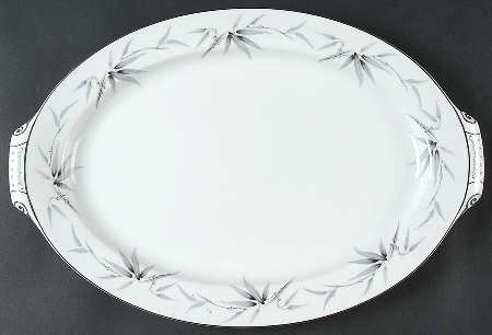 Malay 17" Oval Serving Platter