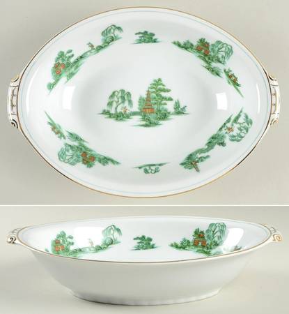 Manchu 11" Oval Vegetable Bowl