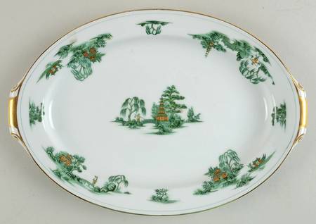 Manchu 12" Oval Serving Platter