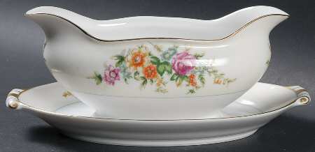 Merivale Gravy Boat with Attached Underplate