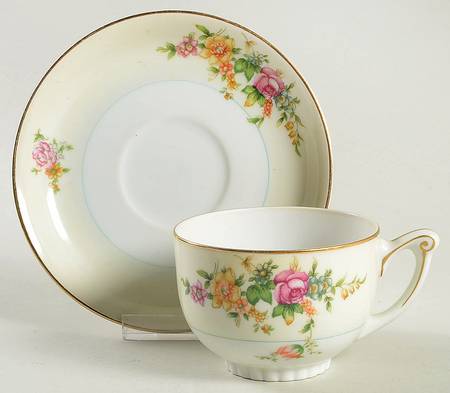 Merivale Flat Cup & Saucer Set