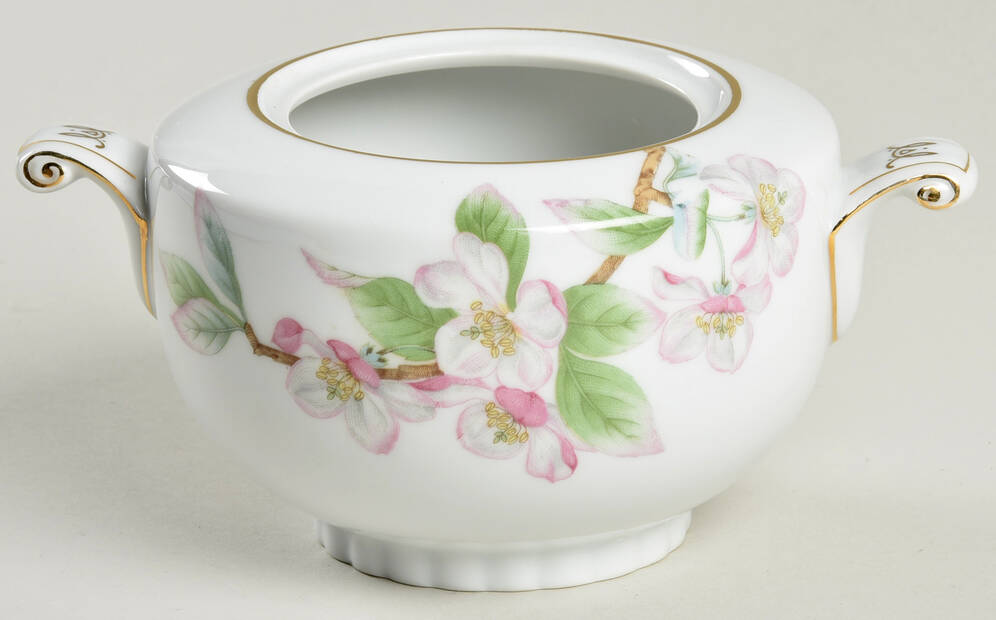 Mountain Cherry Sugar Bowl No Lid